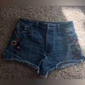 Abercrombie denim shorts